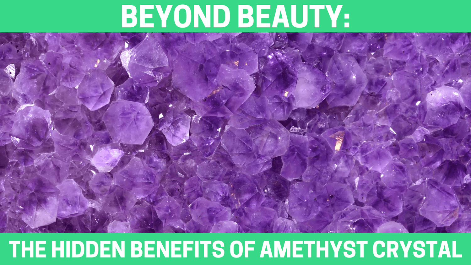 Beyond Beauty: The Hidden Benefits of Amethyst Crystal - Orgone Energy Australia