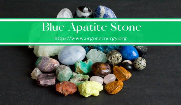 Blue Apatite Stone