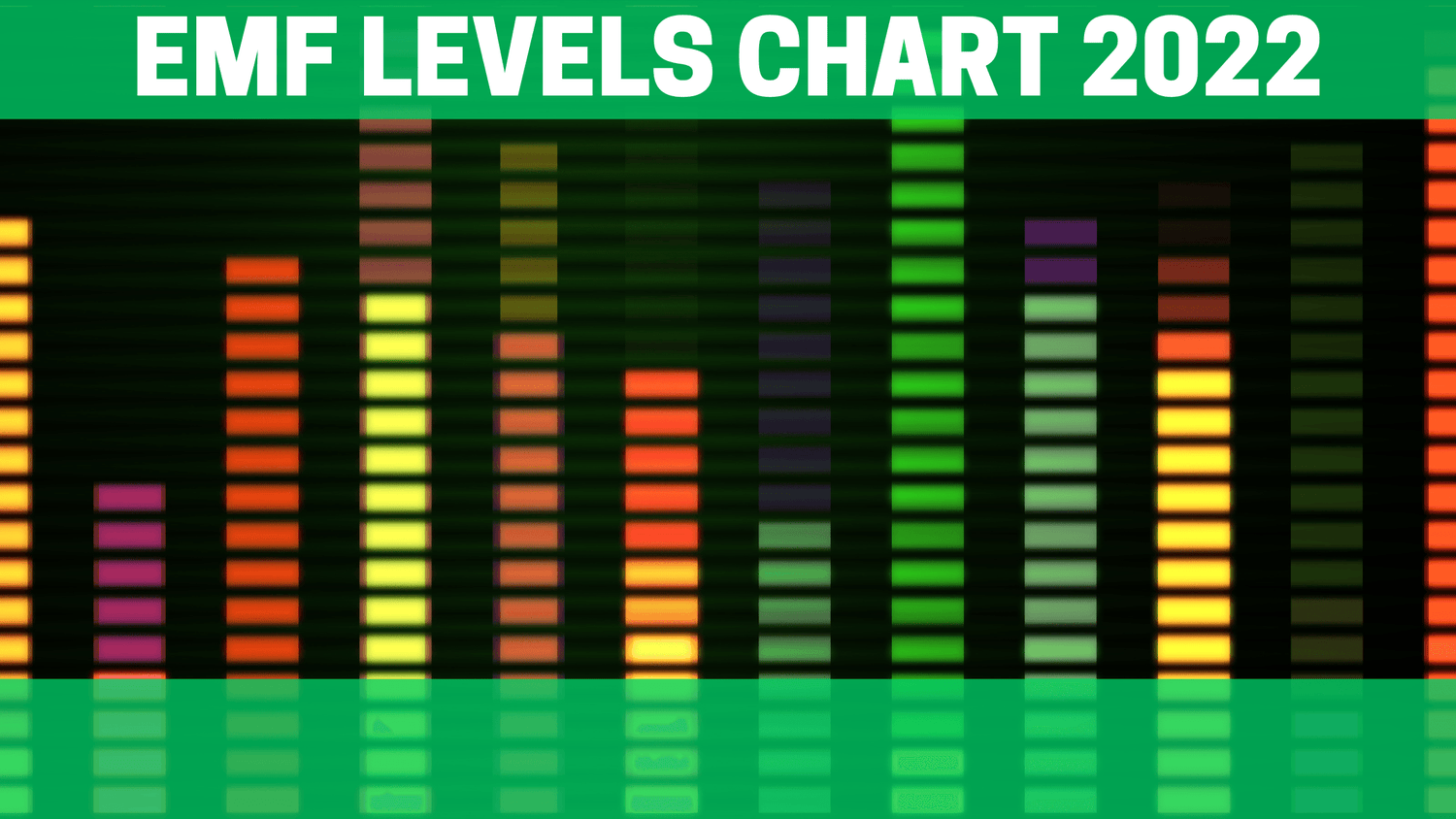 EMF Levels Chart 2022 - Orgone Energy Australia