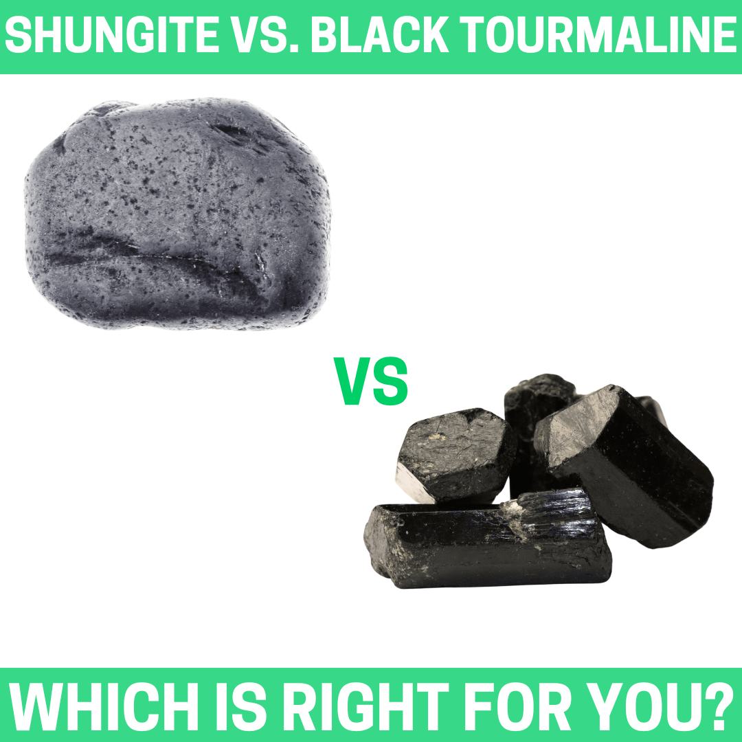 Shungite vs Black Tourmaline - Orgone Energy Australia