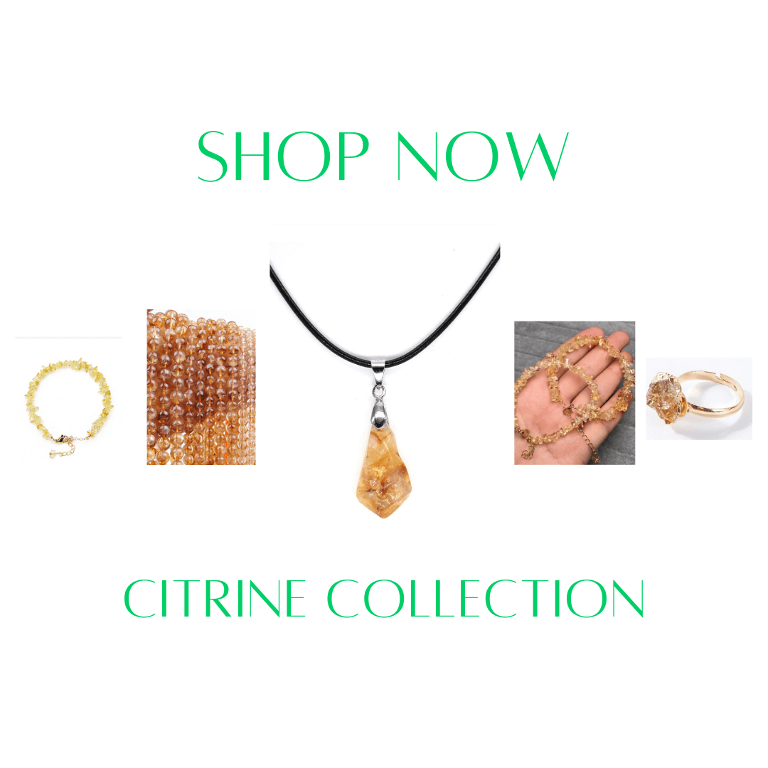 Citrine Crystal Collection - Orgone Energy Australia