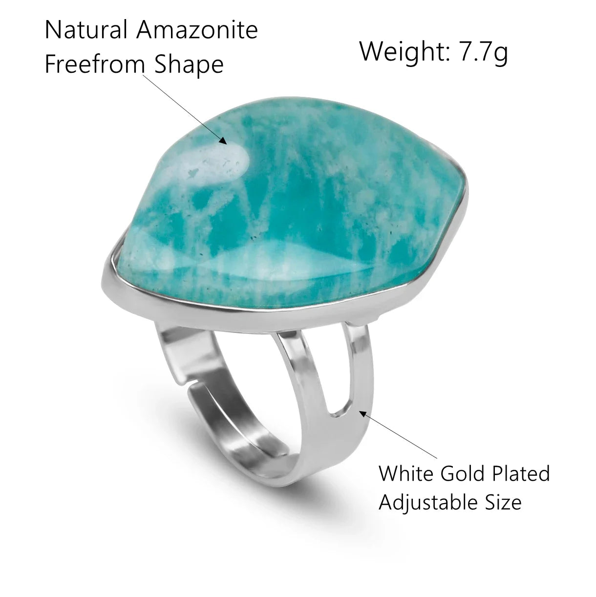 Amazonite Ring