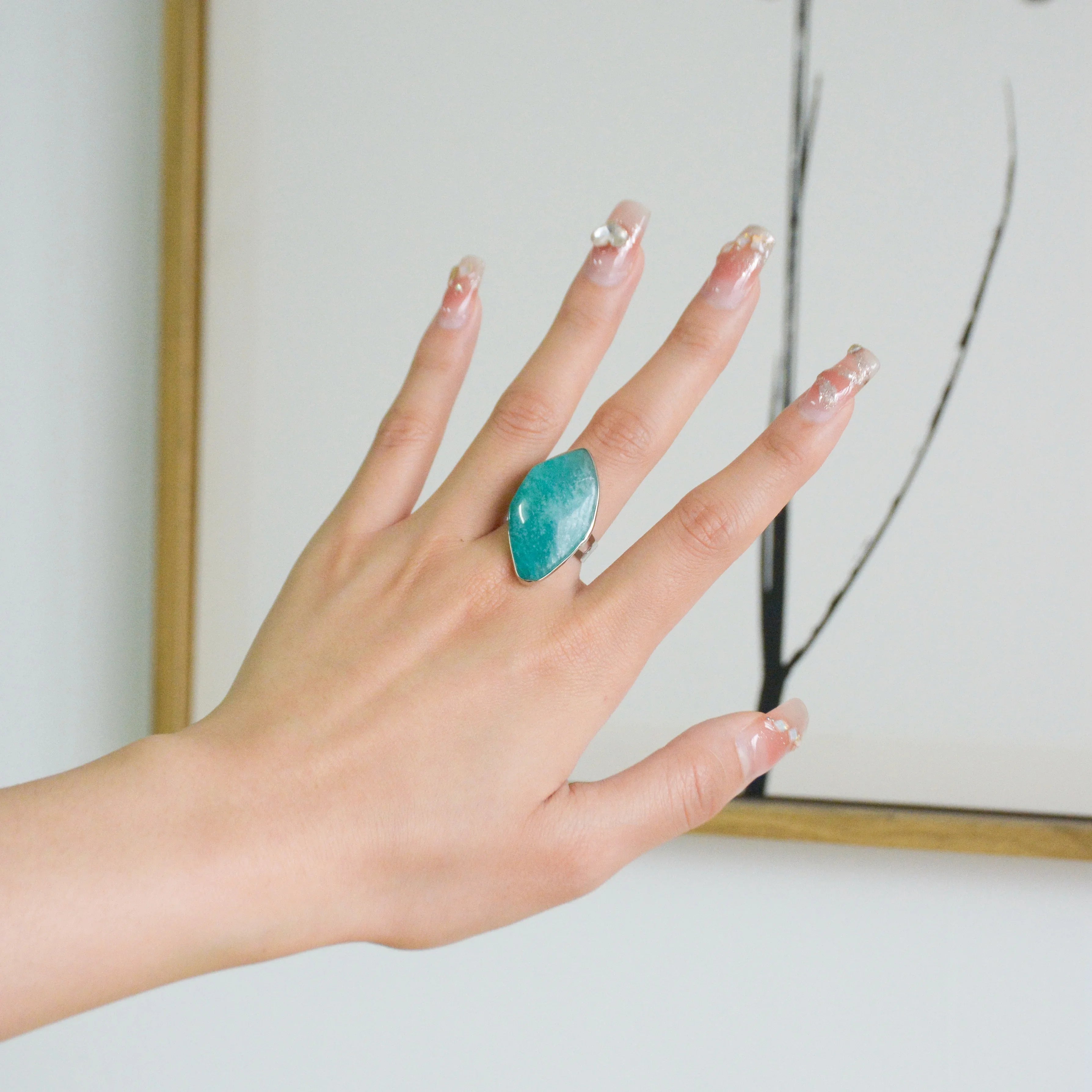 Amazonite Ring