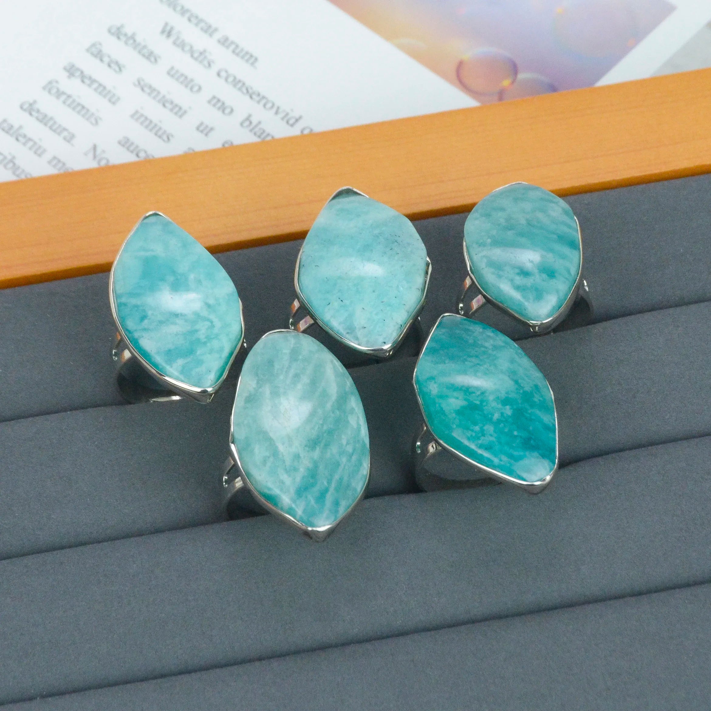 Amazonite Ring