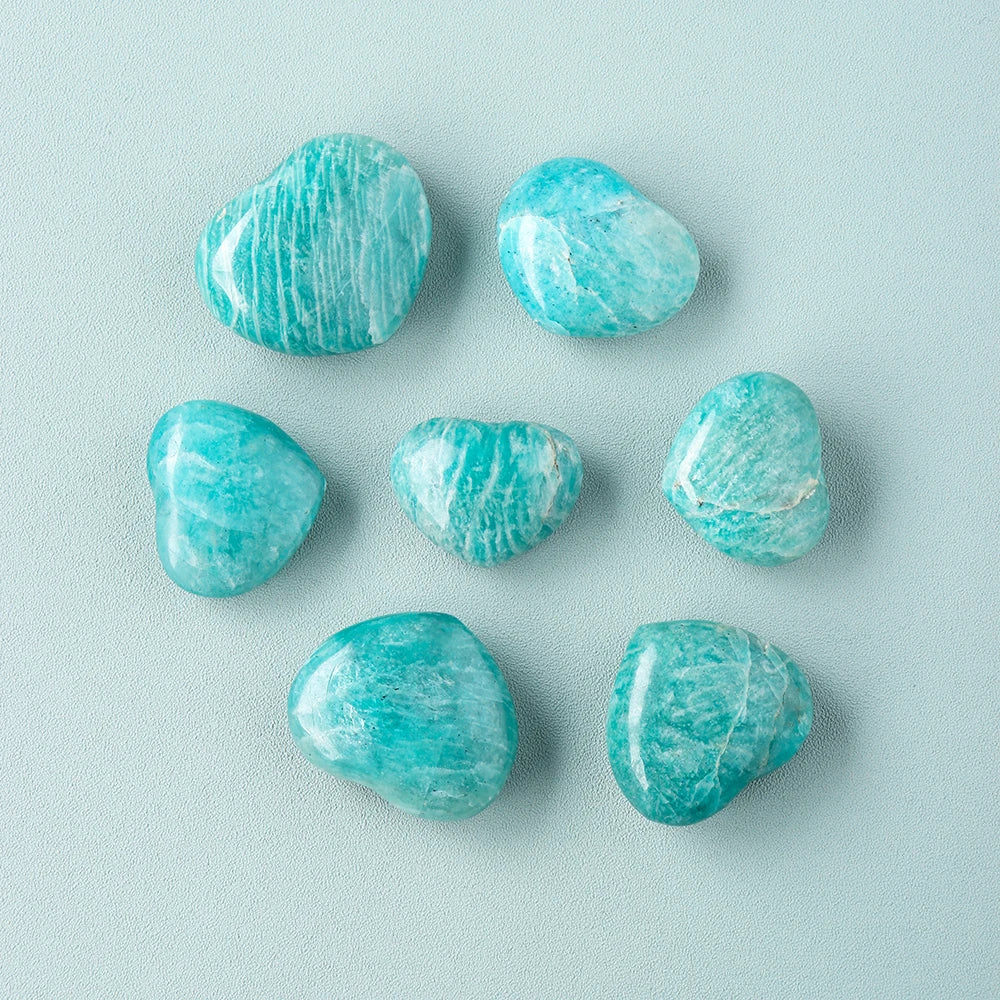 Amazonite Stone Heart