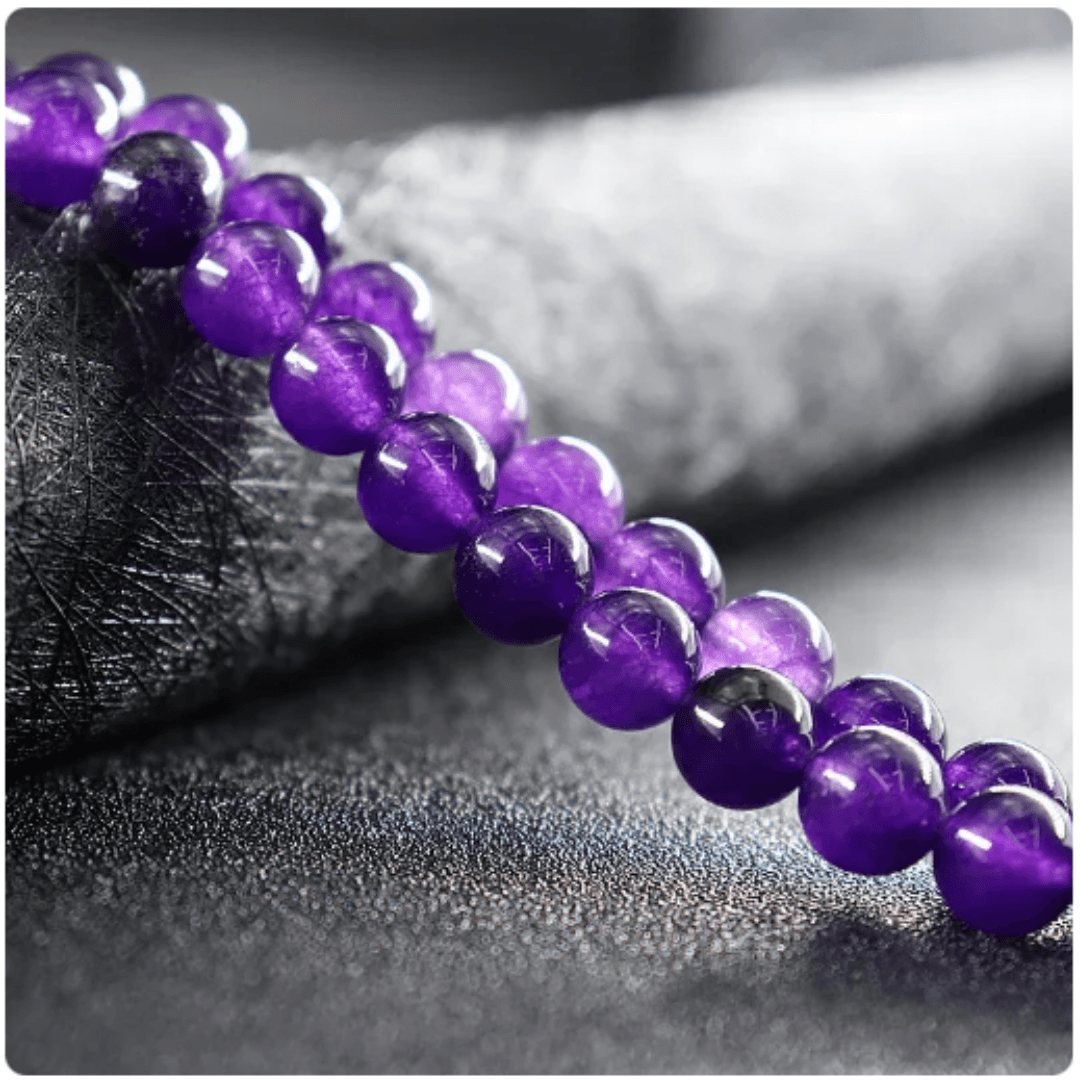 Amethyst Beads - Orgone Energy Australia