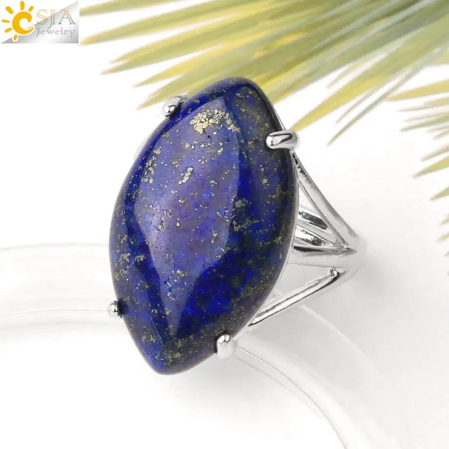 Natural Crystal Rings - Orgone Energy Australia