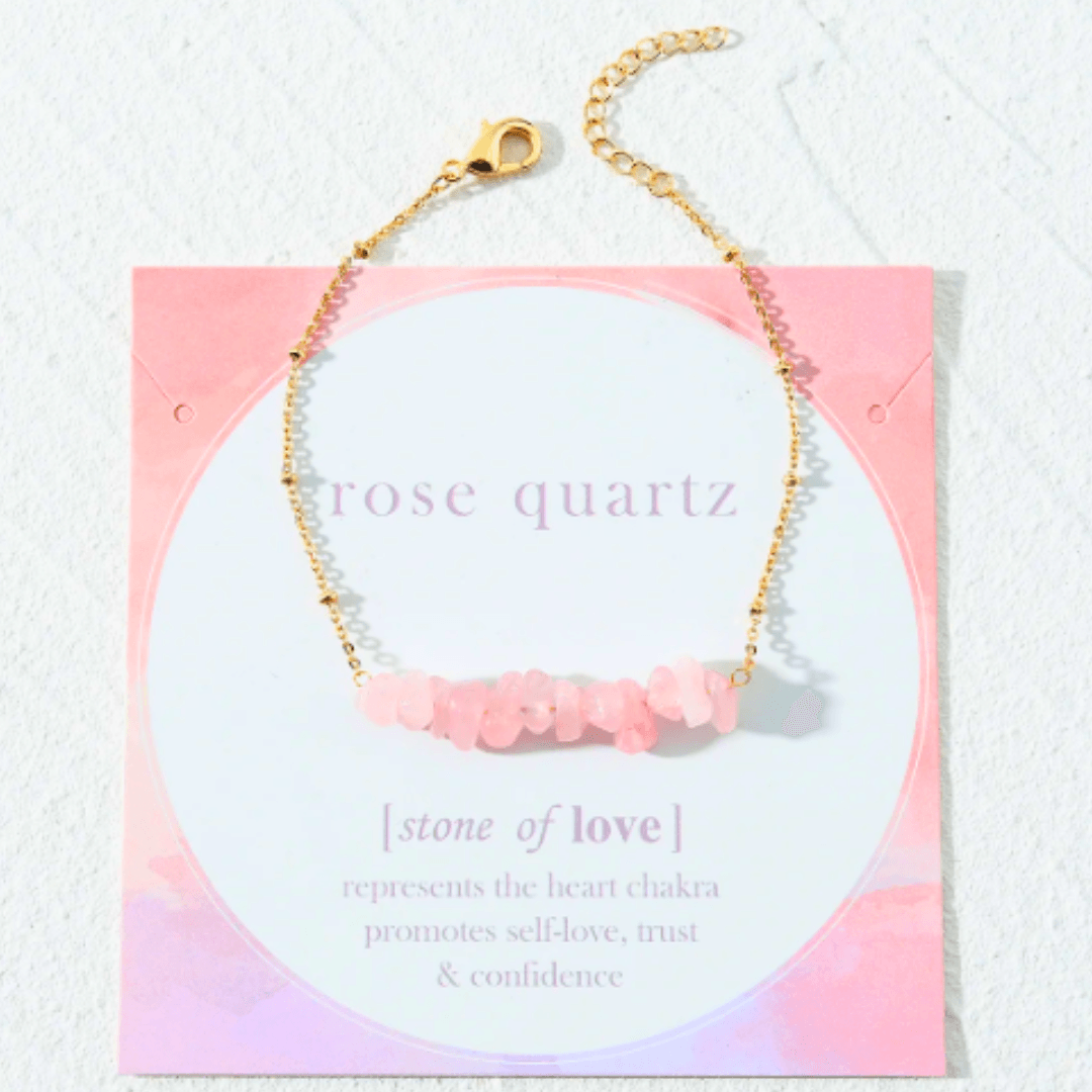 Rose Quartz Bracelet - Orgone Energy Australia