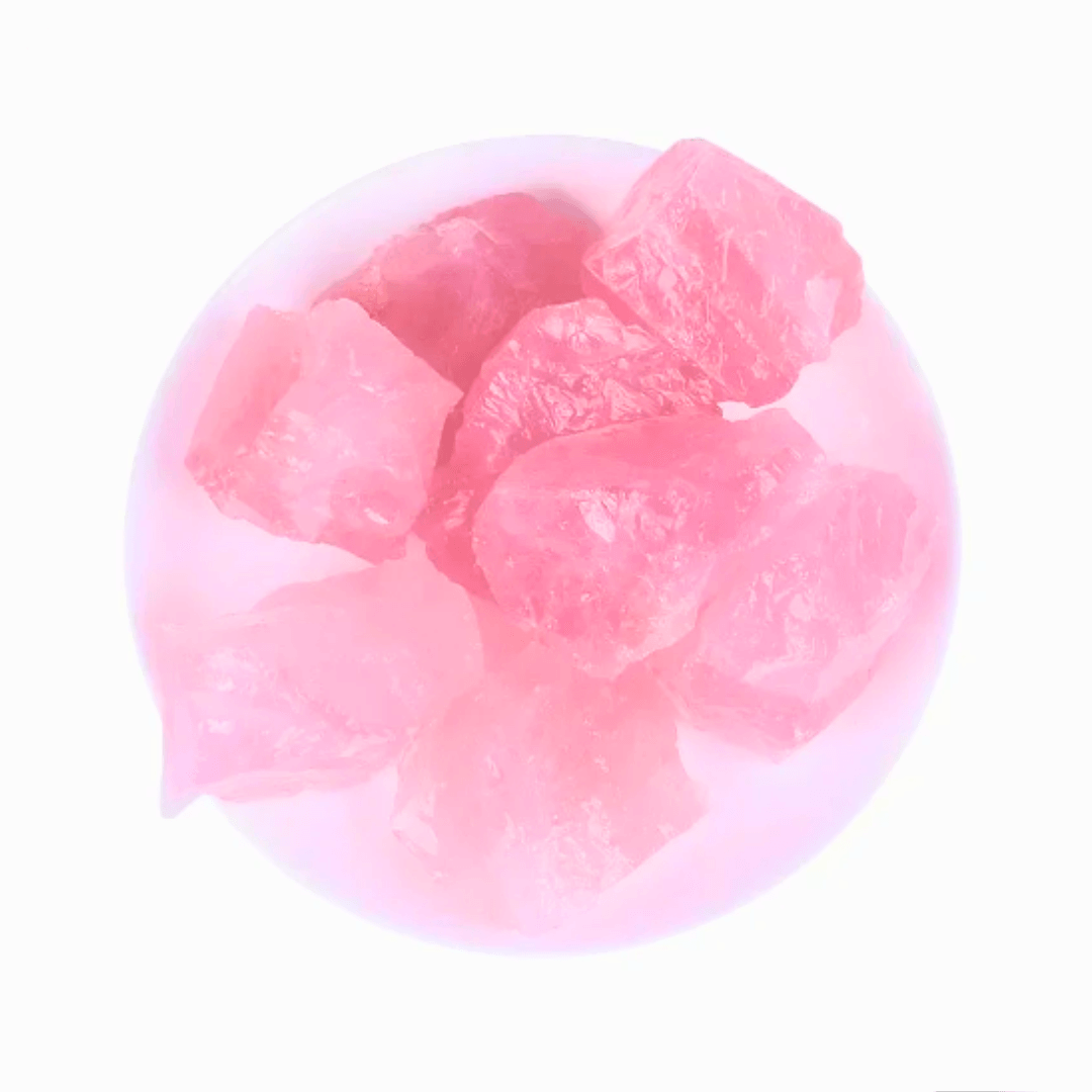 Rose Quartz Raw - Orgone Energy Australia